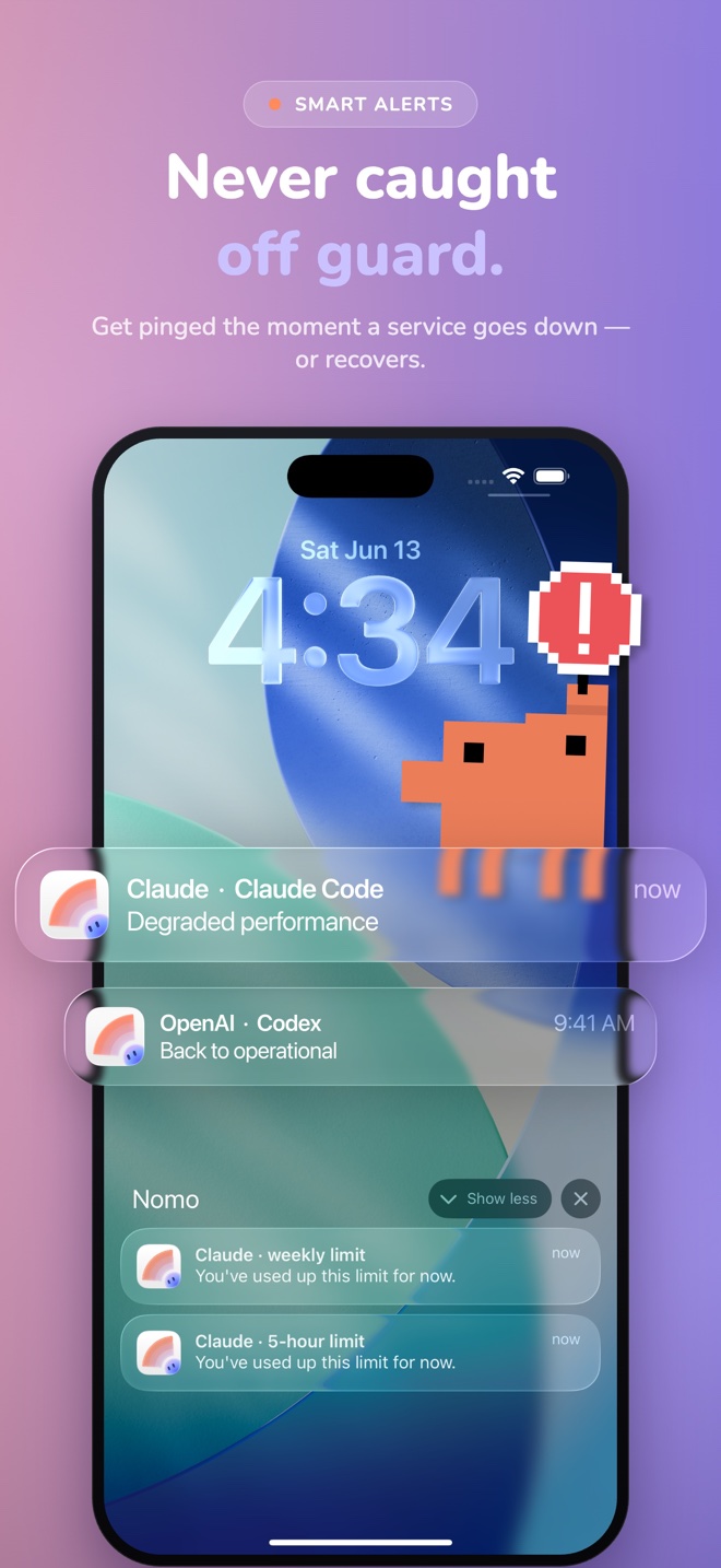 App Store panel — Smart alerts: never caught off guard